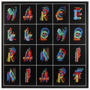 Marcello Morandini, "Alfabeto"