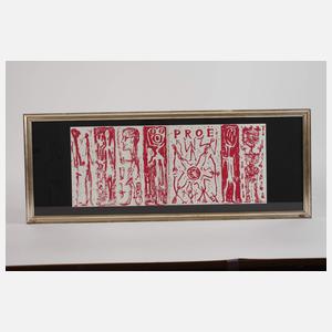 A.R. Penck, "Proe"