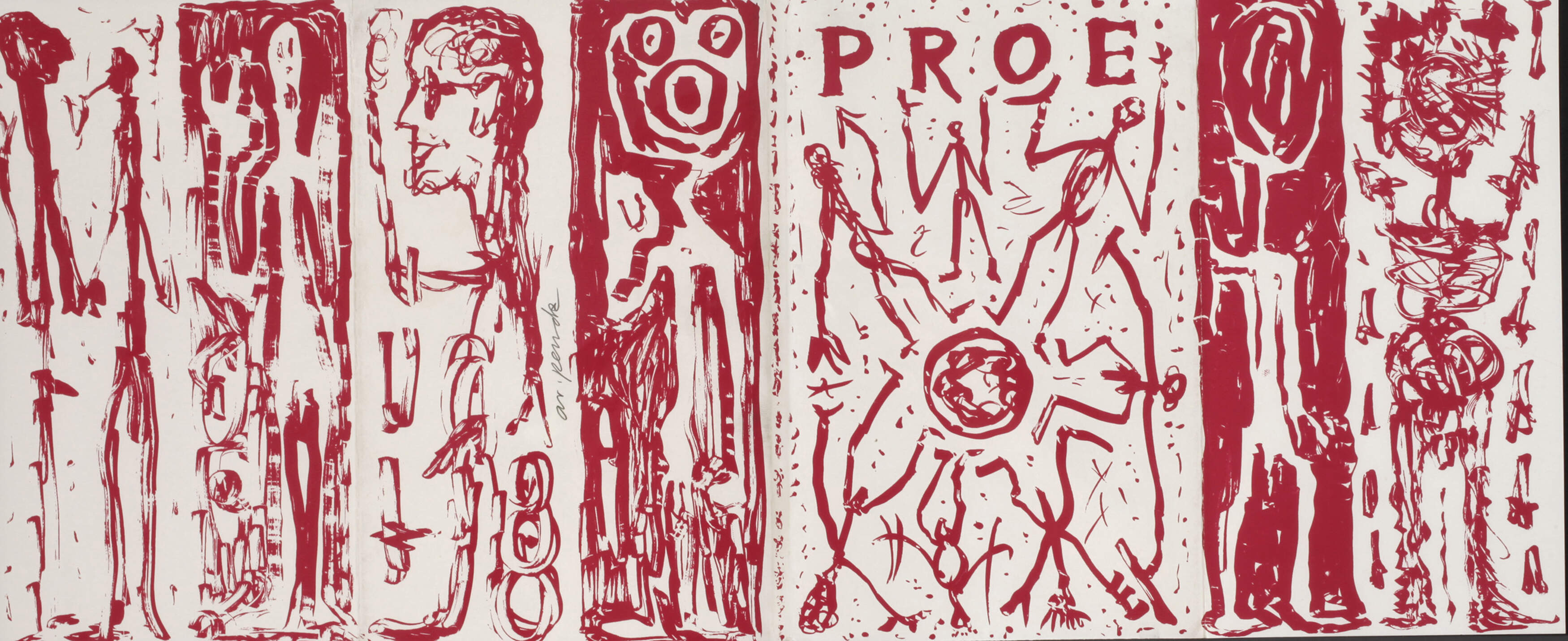 A.R. Penck, "Proe"