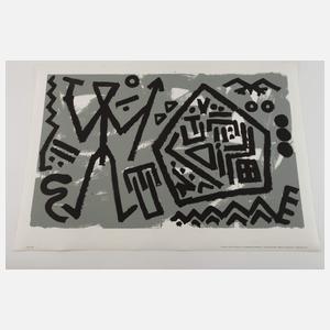 A. R. Penck, "Space of the eagle"