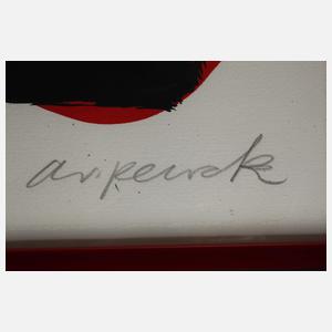 A. R. Penck, "Standart hoch"