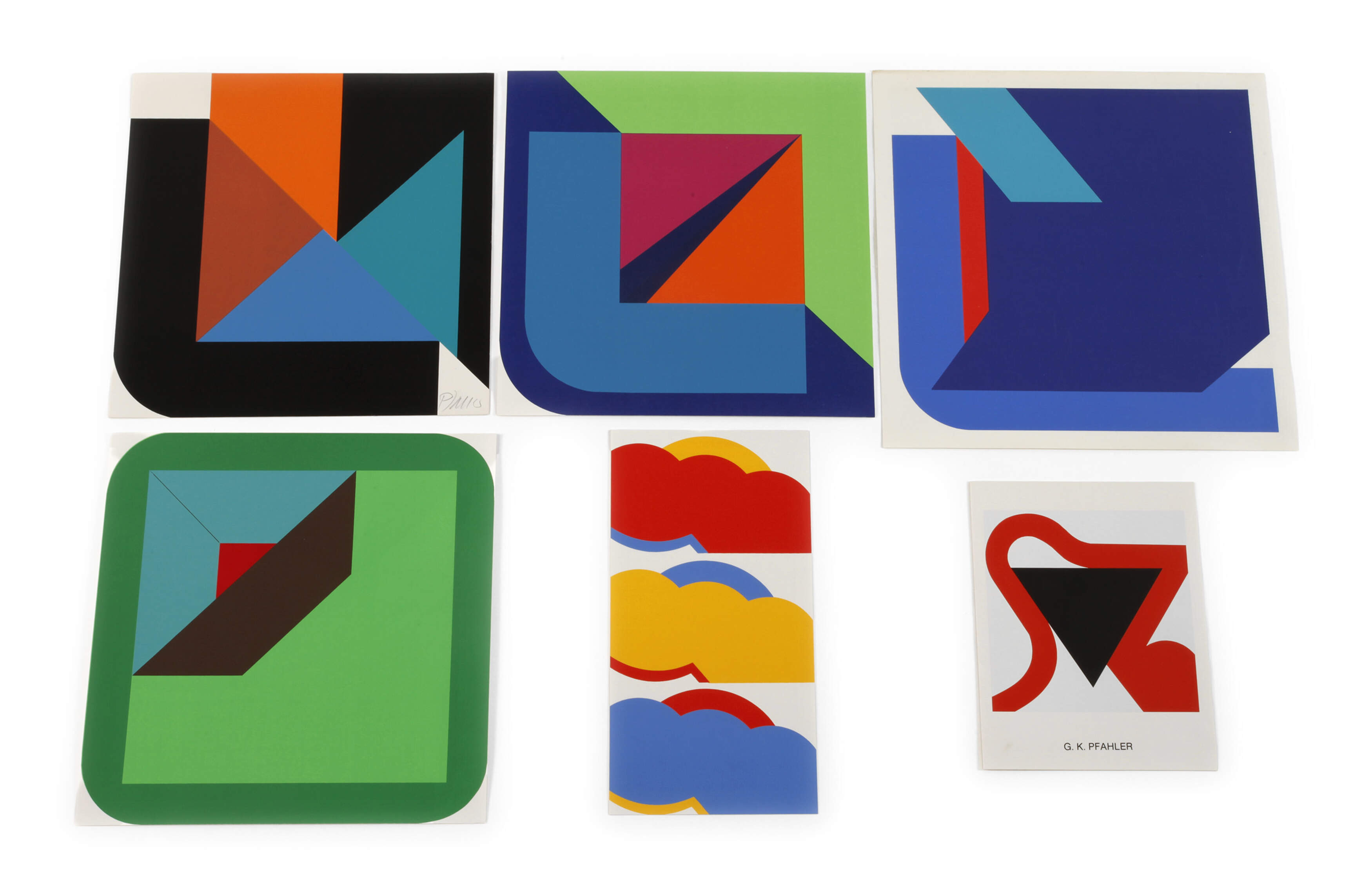 Georg Karl Pfahler, Graphikkonvolut