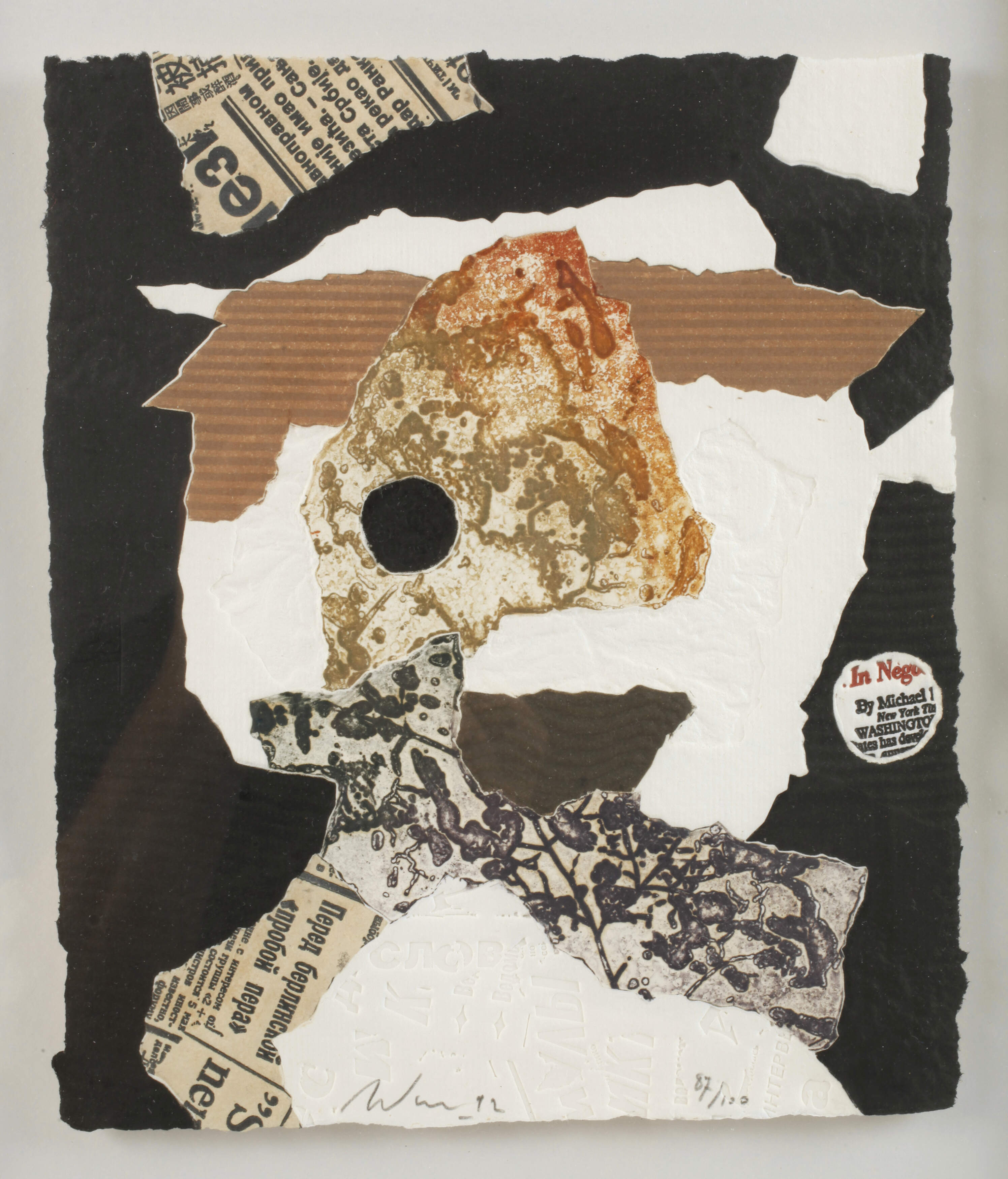 Alain Soucasse, aus "New Traces"