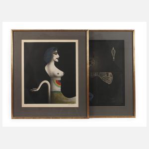 Paul Wunderlich, Paar Graphiken