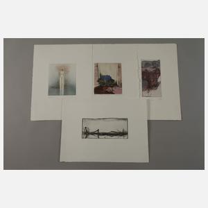 Umfangreiche Graphiksammlung 20./21. Jh.