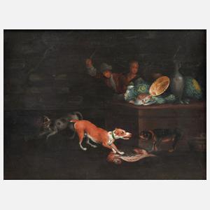 Altmeisterliche Küchenszene