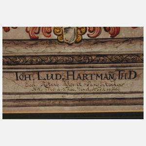 Bildnis Johann Ludwig Hartmann