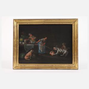 Altmeisterliche Küchenszene