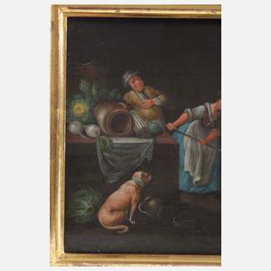 Altmeisterliche Küchenszene