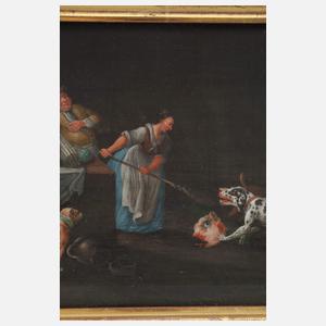 Altmeisterliche Küchenszene