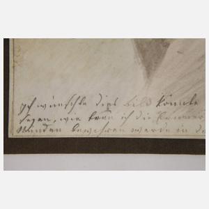 August Grahl, Portrait der Frau von Reinick