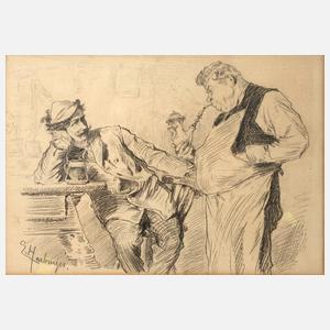 Edmund Harburger, "Der neue Meerschaumpfeifenkopf"