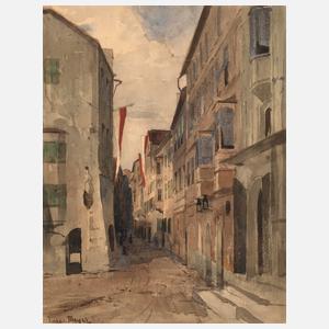 Edgar Meyer, Gasse in einer österreichischen Stadt