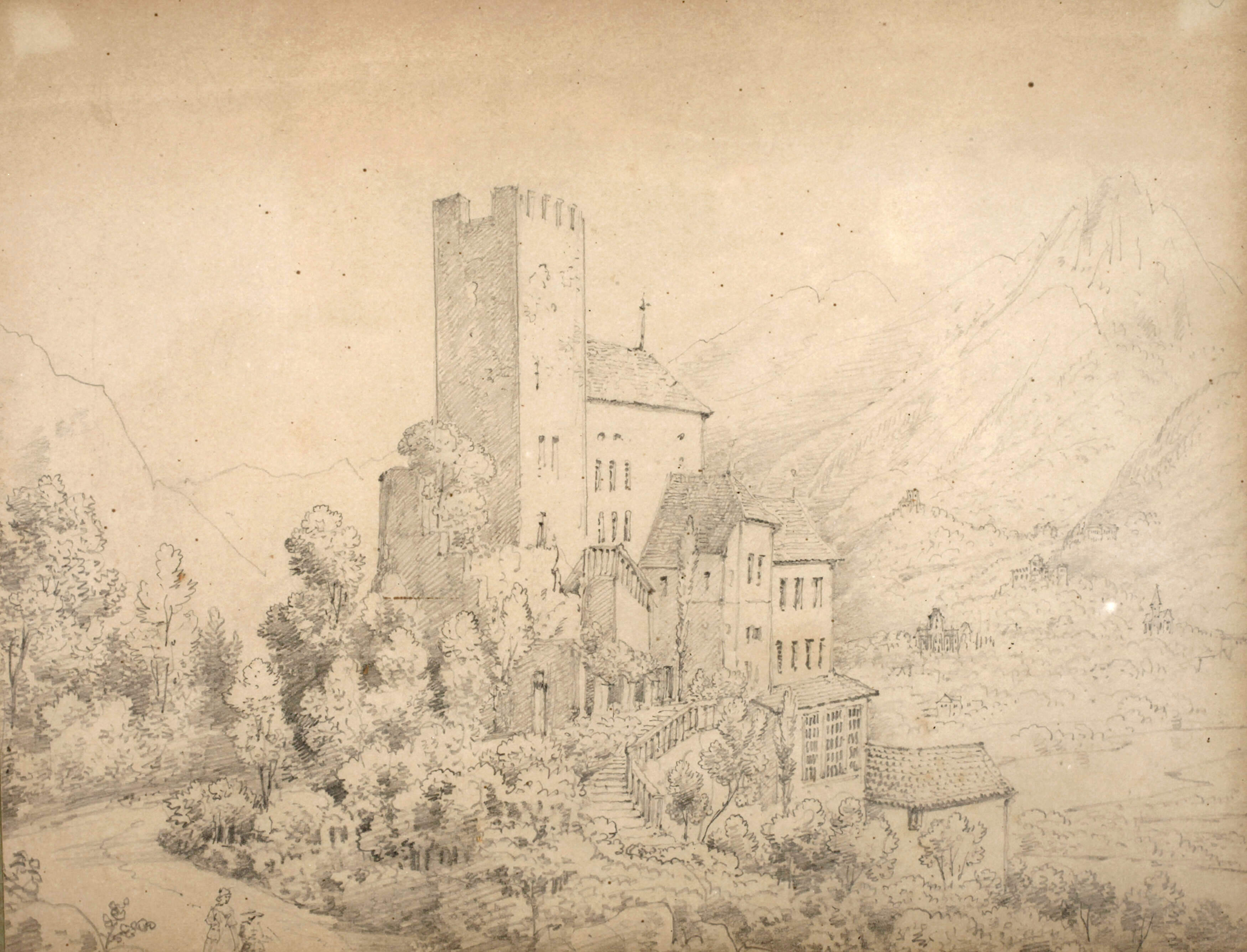 Wilhelmine Gräfin von Otting und Fünfstetten, Schloss Lebenberg