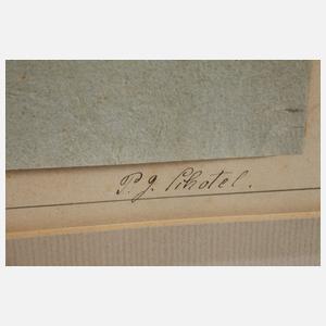 Schotel, attr., Frau mit Wäschekorb