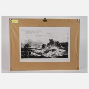 Petrus Johannes Schotel, Stürmische See