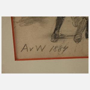 Anton von Werner, "Konzert in Heringsdorf"