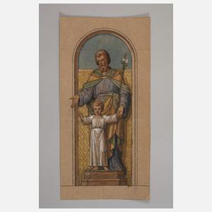 Heiliger Joseph mit dem Jesuskind