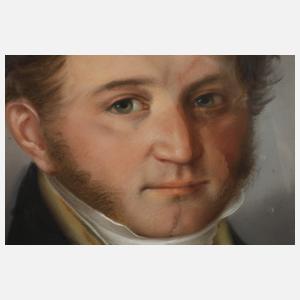 Pendants Portraits des Biedermeier