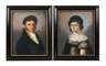 Pendants Portraits des Biedermeier