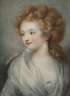 Spätklassizistisches Damenportrait