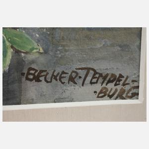 Franz Becker-Tempelburg, Blumenstück