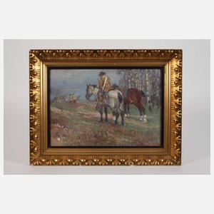 Willy Brandes, Motiv aus dem Dreißigjährigen Krieg