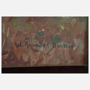 Willy Brandes, Motiv aus dem Dreißigjährigen Krieg