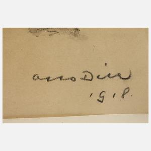 Otto Dill, Pferde in der Schwemme