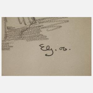 Eduard von Grützner, attr., Die Radieschen-Verkäuferin