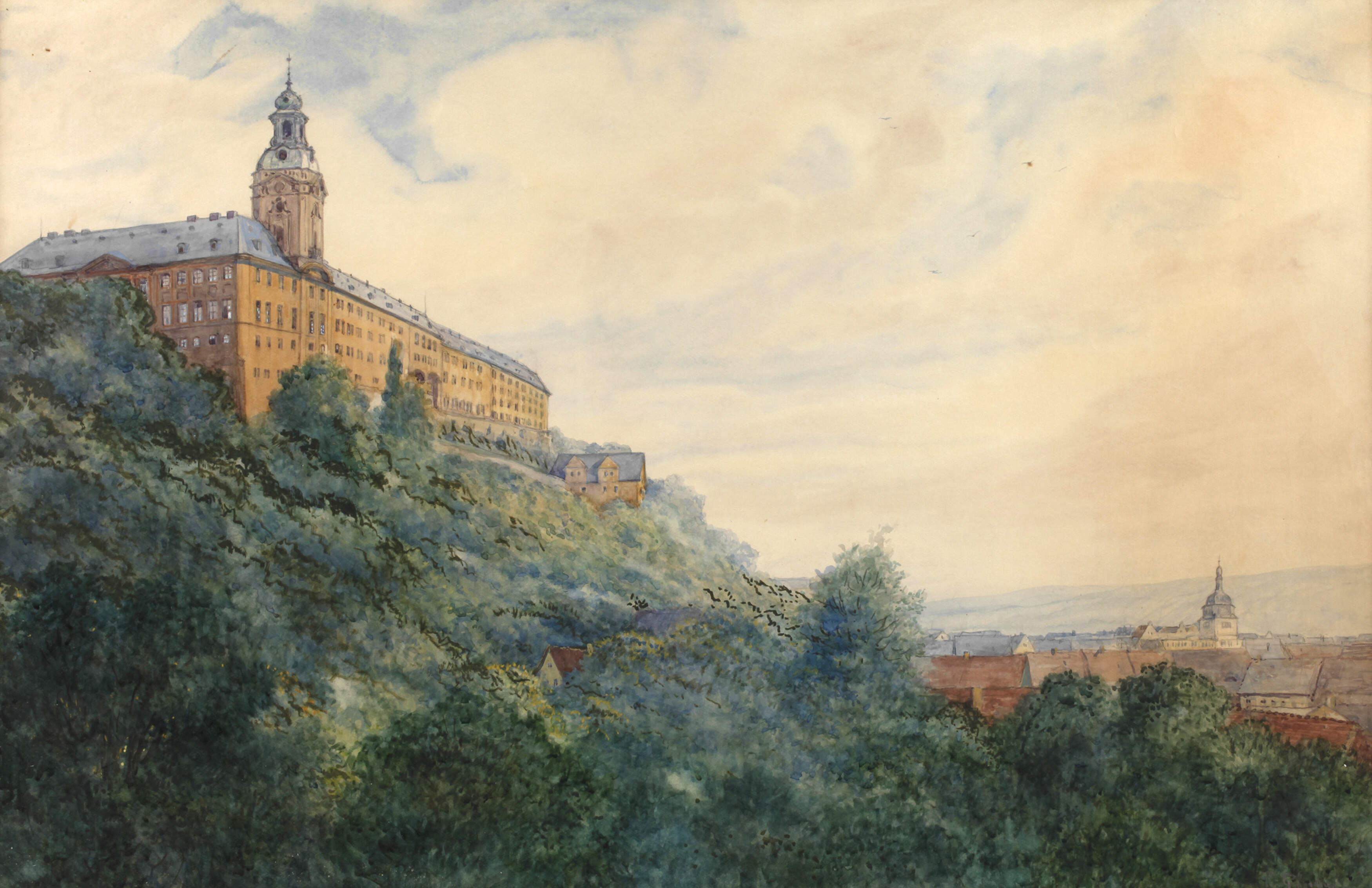 Paul Günther, Die Heidecksburg in Rudolstadt