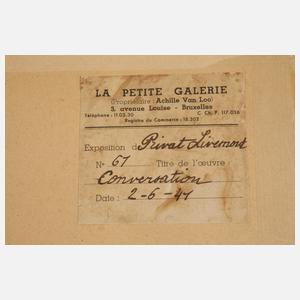 Henri Privat-Livemont, "Conversation"