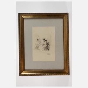 Max Kuchel, "Malweiber" auf Kattwyk