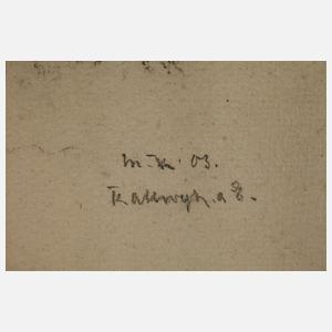 Max Kuchel, "Malweiber" auf Kattwyk