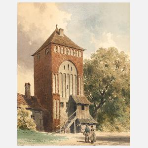 Gottlob Theuerkauf, Das Anklamer Tor in Usedom