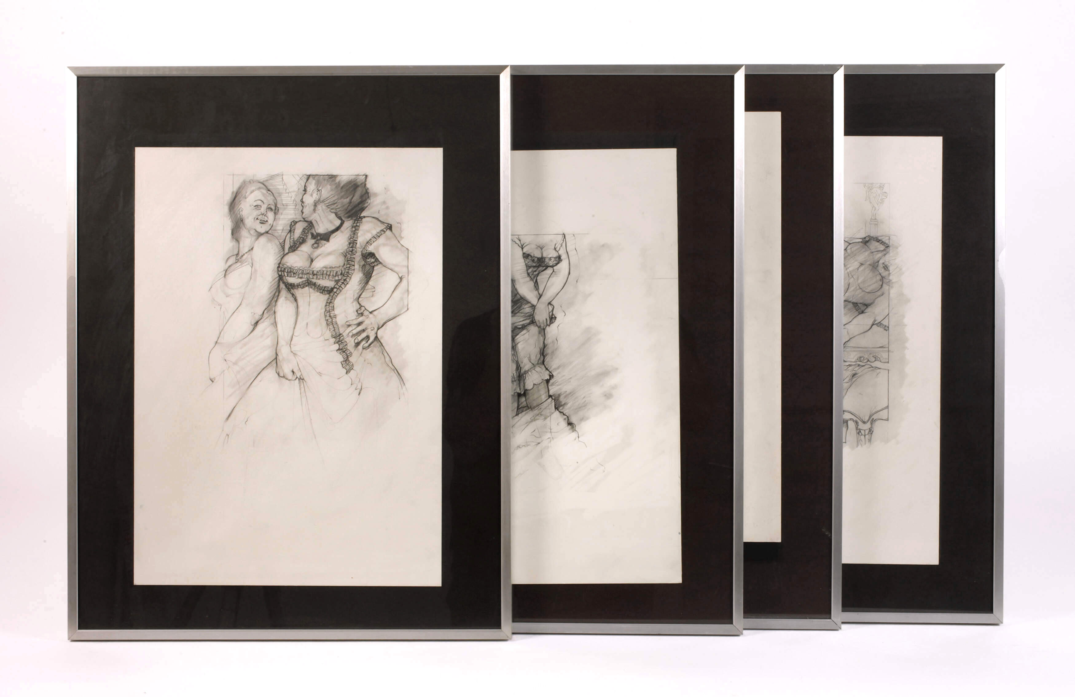 Konvolut erotische Szenen