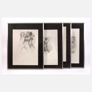 Konvolut erotische Szenen