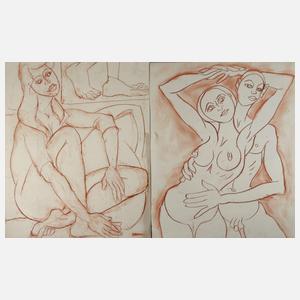 Franziskus Dellgruen, Paar Akte