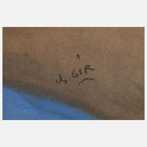 Charles Félix Gir, Tänzerin im Café