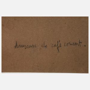 Charles Félix Gir, Tänzerin im Café