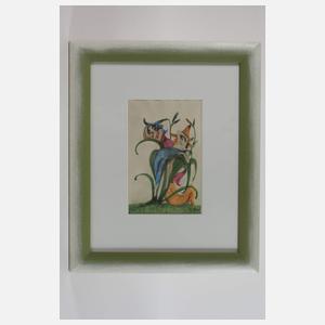 A. Kever, Blumenmädchen