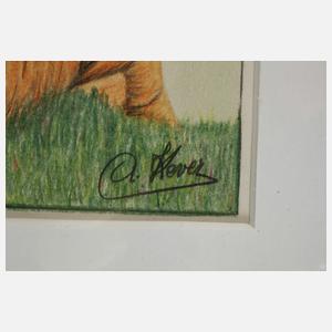 A. Kever, Blumenmädchen