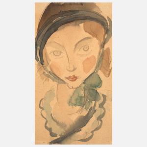 Dorothea Maetzel-Johannsen, attr., Damenportrait