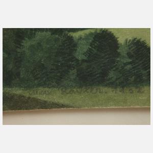 Max Radler, Landschaft bei Zeulenroda