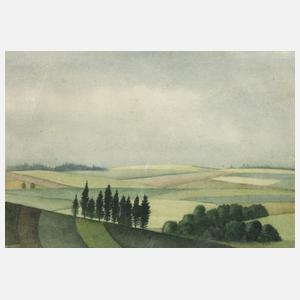 Max Radler, Landschaft bei Zeulenroda