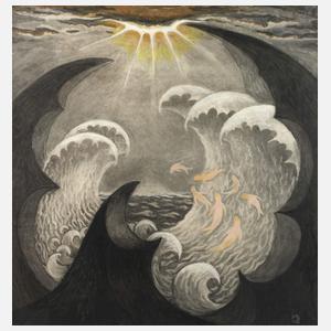 Hans Schmithals, "Motiv aus der Grotte bei Catull"