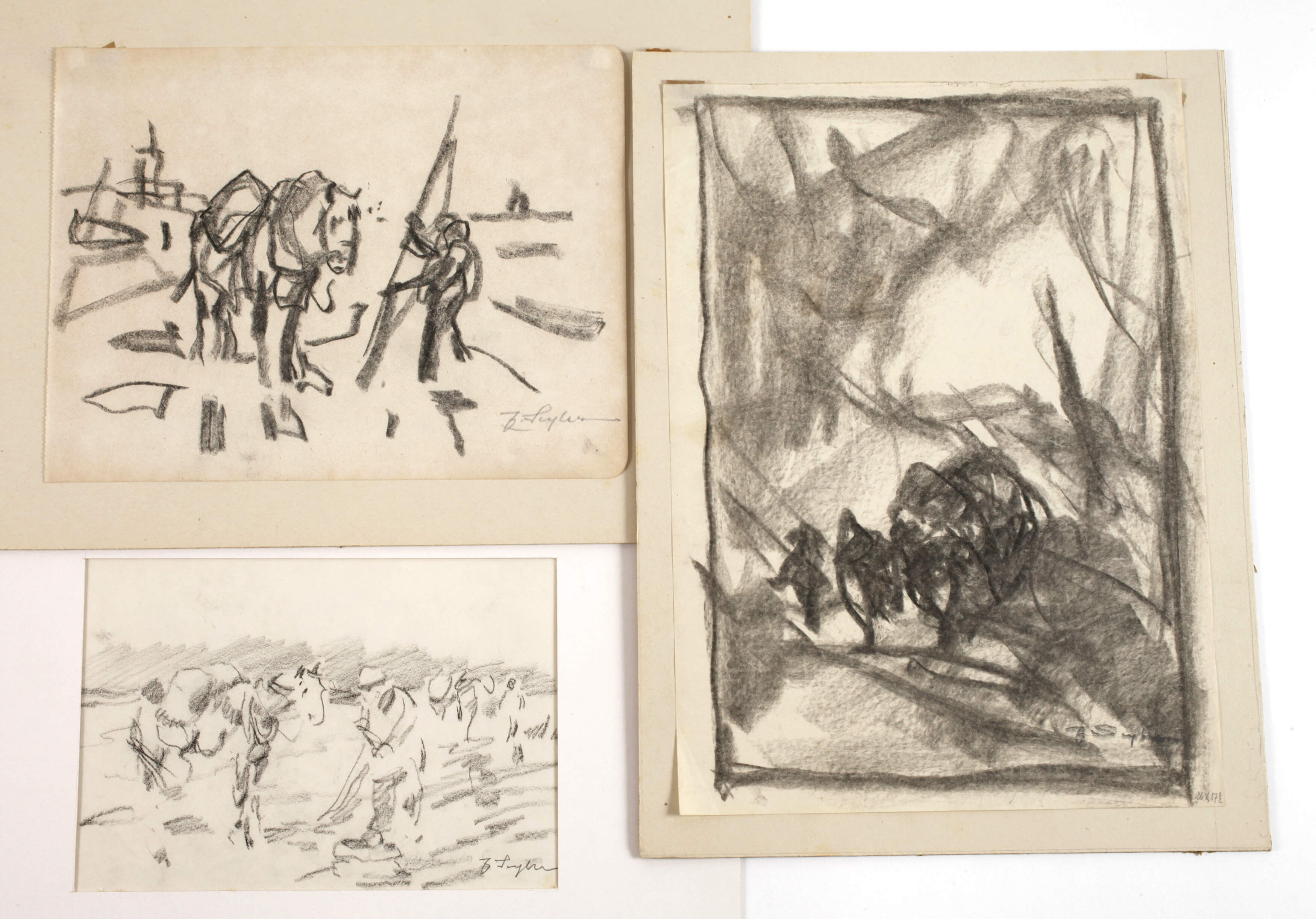 Julius Seyler, Zeichnungskonvolut