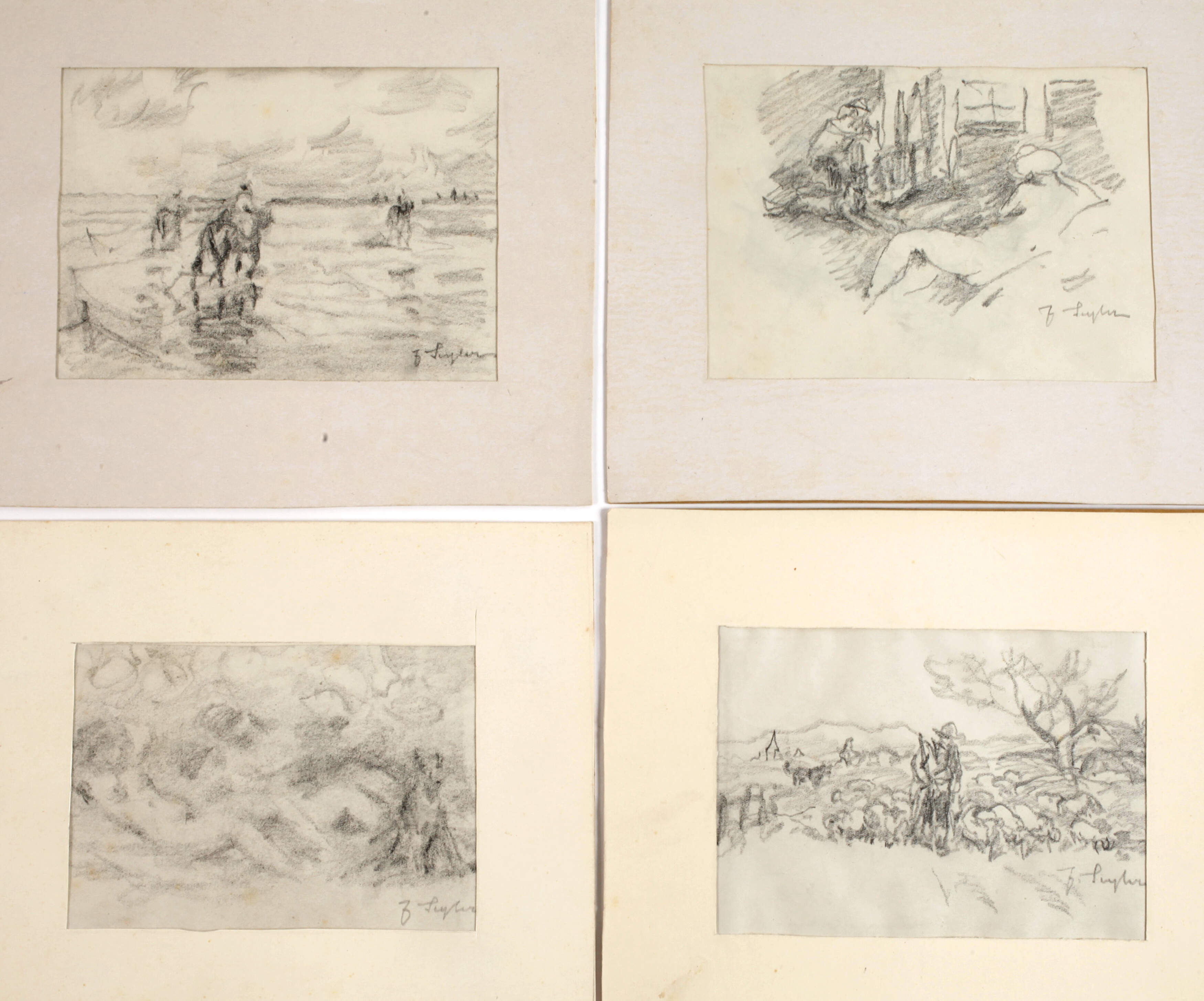 Julius Seyler, Zeichnungskonvolut