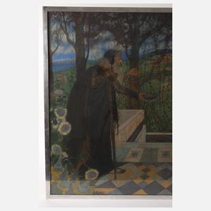 Carl Strathmann, "Der reiche Mann und der arme Lazarus"