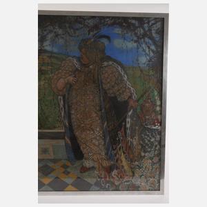 Carl Strathmann, "Der reiche Mann und der arme Lazarus"